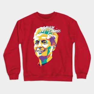 Megan Rapinoe wpap pop art Crewneck Sweatshirt